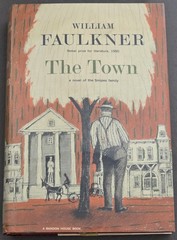 William Faulkner The Town 1957 1st First Edition 1st First Print Ex-Library Rare
