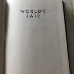 E L Doctorow / World’s Fair Signed First Edition 1985
