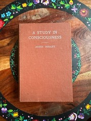 A Study in Consciousness Annie Besant (Theosophical Publishing, 1959) Bookplate