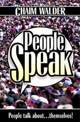 People Speak 1 : Regular Edition Hardcover Chaim Walder