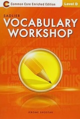 Vocabulary Workshop: Enriched Edition: Student Edition: Level D G