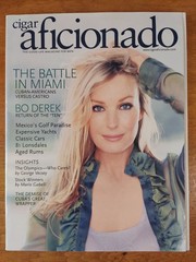 Cigar Aficionado August 2000 – Bo Derek on the Cover
