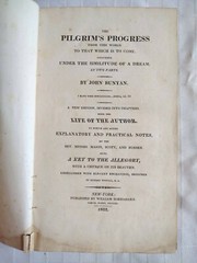 Pilgrim’s Progress John Bunyan 1822 Leather, Engravings by Westall. Publ in NY
