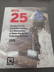 NFPA 25, Standard for the Inspection, Testing, and Maintenance of Water-Based…