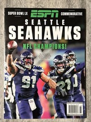 2026 Seattle Seahawks NFL Champions SUPER BOWL LX ESPN Magazine