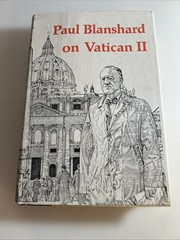 Paul Blanshard on Vatican II 1966 Book ? Beacon Press xlib 2928
