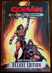 Conan the Barbarian: Bound In Black Stone Deluxe Edition by Jim Zub Hardcover Bo