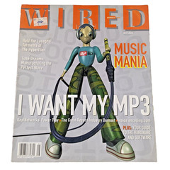 Wired Magazine August 1999 I Want My MP3 Music Mania ~ No Label