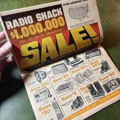 1970 RADIO SHACK Catalog Sales Paper ~ 40 Pages Of Vintage HiFi Electronics