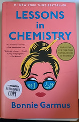 Lessons in Chemistry: A Novel (2022) VG hc with dj, signed by Bonnie Garmus
