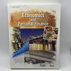 Economics and Personal Finance by Tucker & Ryan Hardcover South-Western
