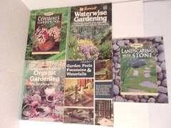 5 Sunset Books Garden Pools Fountains Waterfalls Organic Gardening Landscaping
