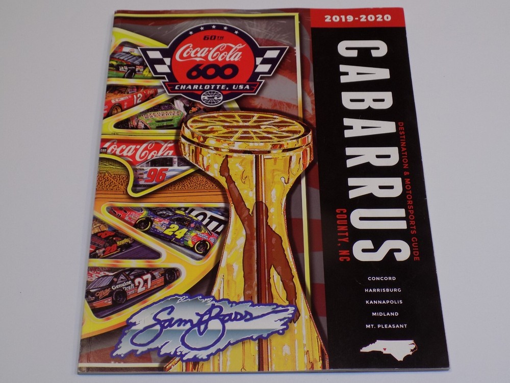 Coca Cola 600 Charlotte Cabarrus County Motorsports Sam Bass Magazine 2019 2020