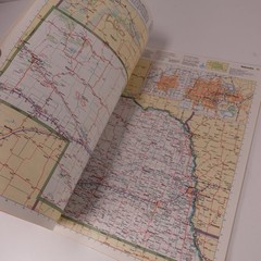 Rand McNally Road Atlas United States Canada Mexico 1986 Millers Mutual