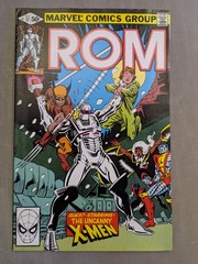 ROM, Spaceknight #17, Marvel Comics, 1981. 1st appearance of Hybrid.