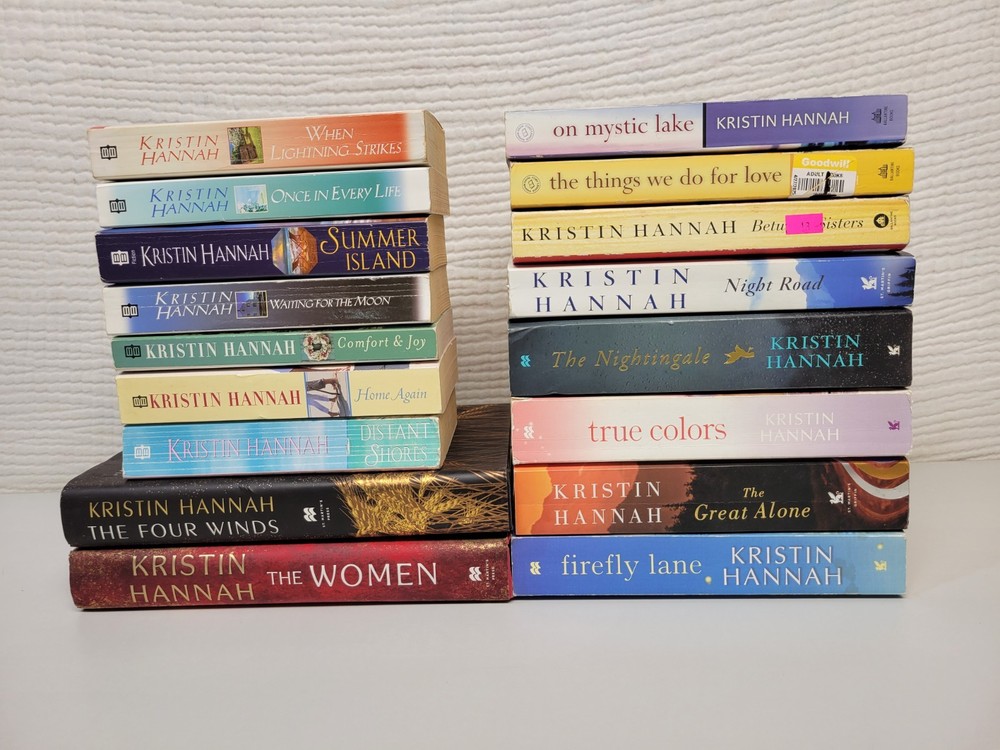 Lot of 17 Paperback & Hardcover Books by Kristin Hannah