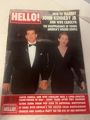 Hello! Magazine July 27, 1999 *Heir To Tragedy: John Kennedy JR & Carolyn*