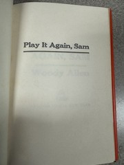 PLAY IT AGAIN, SAM – A Classic Play By Woody Allen, 1969 HCDJ