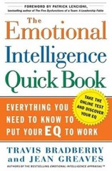 The Emotional Intelligence Quick Book – Hardcover By Travis Bradberry – GOOD