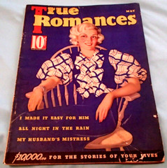 TRUE ROMANCES Magazine May 1936 Women’s Interest 114 Pages Tight And COMPLETE