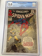 Amazing Spider-Man #46 CGC 3.0 OW pages 1967 Marvel Comics 1st app the Shocker