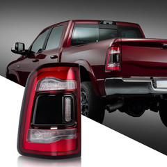 LED Tail Lights for Ram 2500 3500 – Tail Lights Assembly with Blind Spot Compati