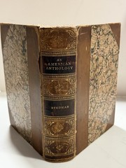 An American Anthology- Stedman 1906 Poetry 1787-1900 Poe Longfellow Leather Gilt