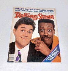 Rolling Stone Magazine Issue 564 November 1989 Jay Leno Arsenio Hall Cover