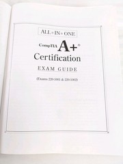 CompTIA a+ Certification All-In-One Exam Guide 10th Edit Exams 220-1001 220-1002