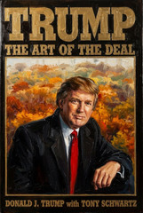 2016 Oil painting print Election Edition “The Art of the Deal” Donald Trump