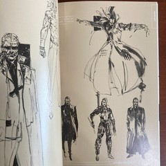Metal Gear Solid 4 Guns of the Patriots Art Book Illustration