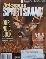 Arkanaas Sportsman Sept 2016 Drew County Buck Deerfish Dove Crossbows Dogs Bobwh