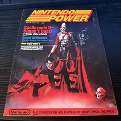 Nintendo Power Issue #2 1988 Complete With Poster Castlevania II Magazine NES