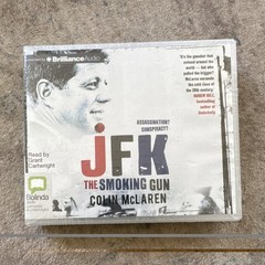 Bolinda JFK: The Smoking Gun Audiobook Colin McLaren Grant Cartwright Audio CD