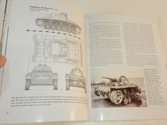 WW II Color illustrations & profiles of several German tanks “PANZERS AT WAR”