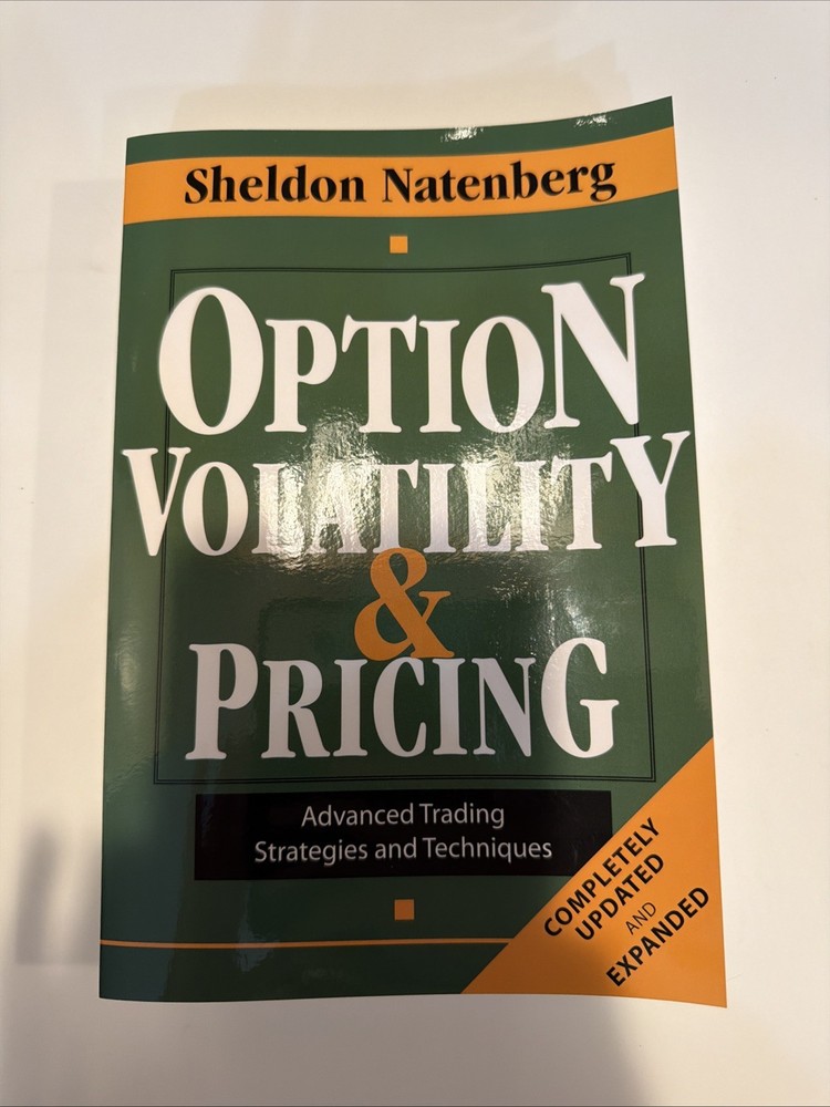 Option Volatility & Pricing: Advanced Trading Strategies and Techniques NEW