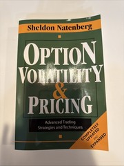 Option Volatility & Pricing: Advanced Trading Strategies and Techniques NEW