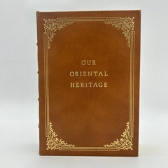 Our Oriental Heritage Will Durant 1992 Collector’s Edition Leather Easton Press