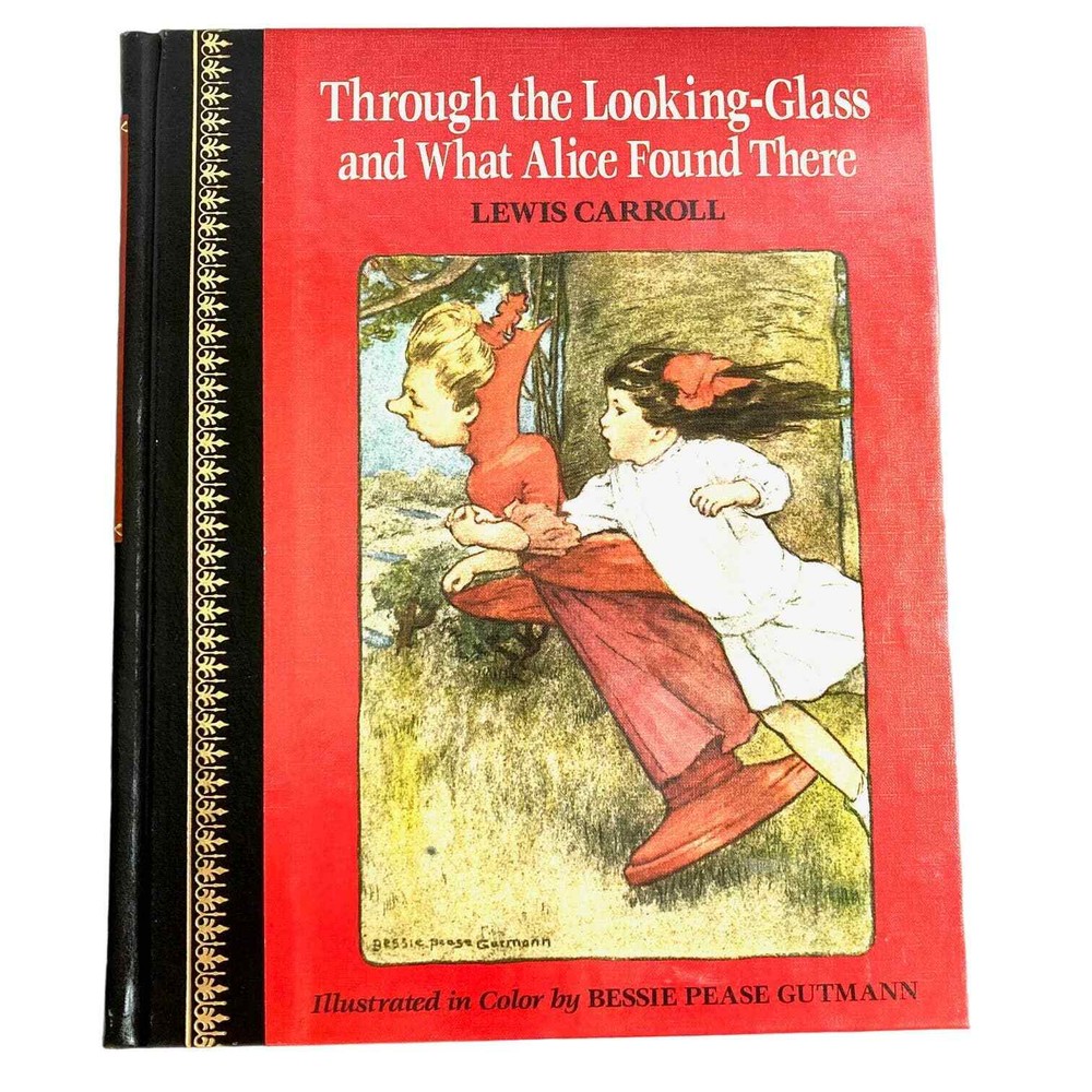 Through the Looking-Glass and What Alice Found There Hard Cover Book 186 pages