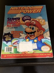 Nintendo Power Vol. 52 Sept 1993 Super Mario All-Stars Rock N Roll Racing Poster