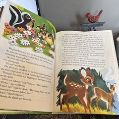 Bambi Hardcover Disney Staff, Walt Disney’s A Golden Book 29th ed 1978