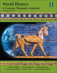 World History: A Concise Thematic Analysis, Volume Two – Paperback – GOOD