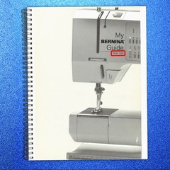 BERNINA 1080 My Bernina Guide Manual – STEEL WIRE-LOCK BIND – PROTECTIVE COVERS