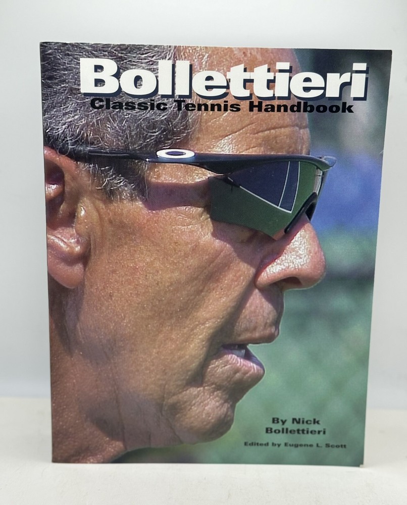 Nick Bollettieri SIGNED Classic Tennis Handbook 1999 947