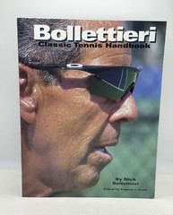 Nick Bollettieri SIGNED Classic Tennis Handbook 1999 947