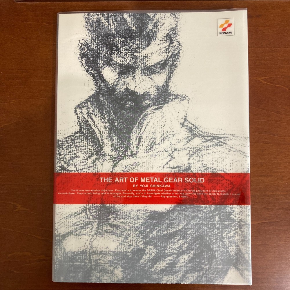 THE ART OF METAL GEAR SOLID Yoji Shinkawa Art Book Illustration
