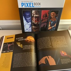 The Unofficial SNES Pixel Book Super Nintendo 16-bit Game Art Book HC w Slipcase