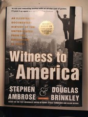 Witness to America US History Illustrated Ambrose Brinkley SEALED Audio CD 1999