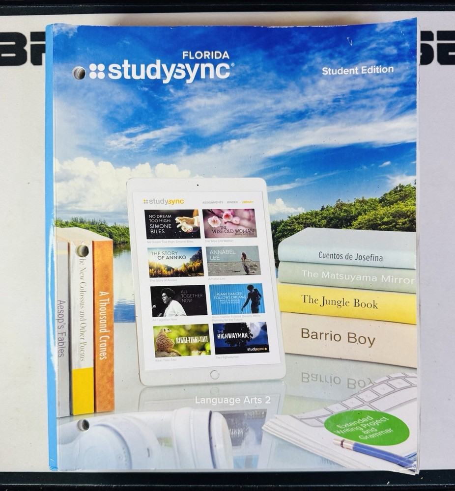 Language Arts 2 – Student Edition- Florida Studysync – Paperback
