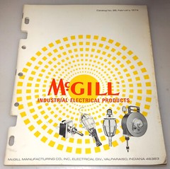McGill Industrial Electrical Products Catalog N0.95 Feb. 1974 -Stained-